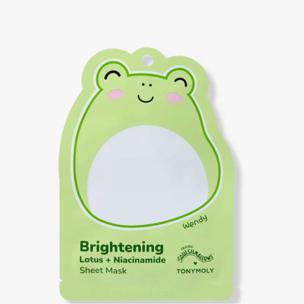 Squishmallows Hydrating Printed Essence Facial Sheet Masks